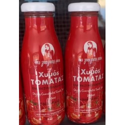 ελαφρά συμπυκνωμένος χυμός ντομάτας  της γιαγιάς